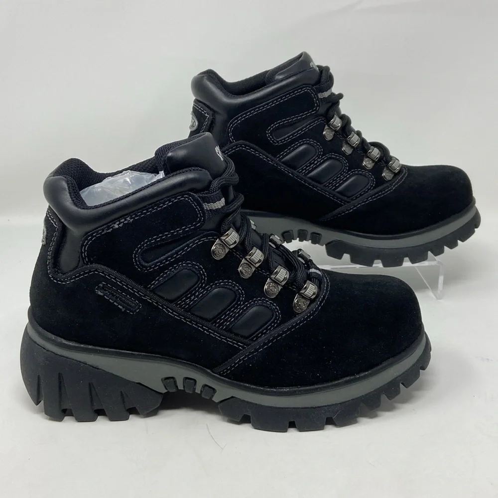 NWT Sporto “Devon” Black Winter Waterproof Leather Ankle Boots Size 7 1/2
